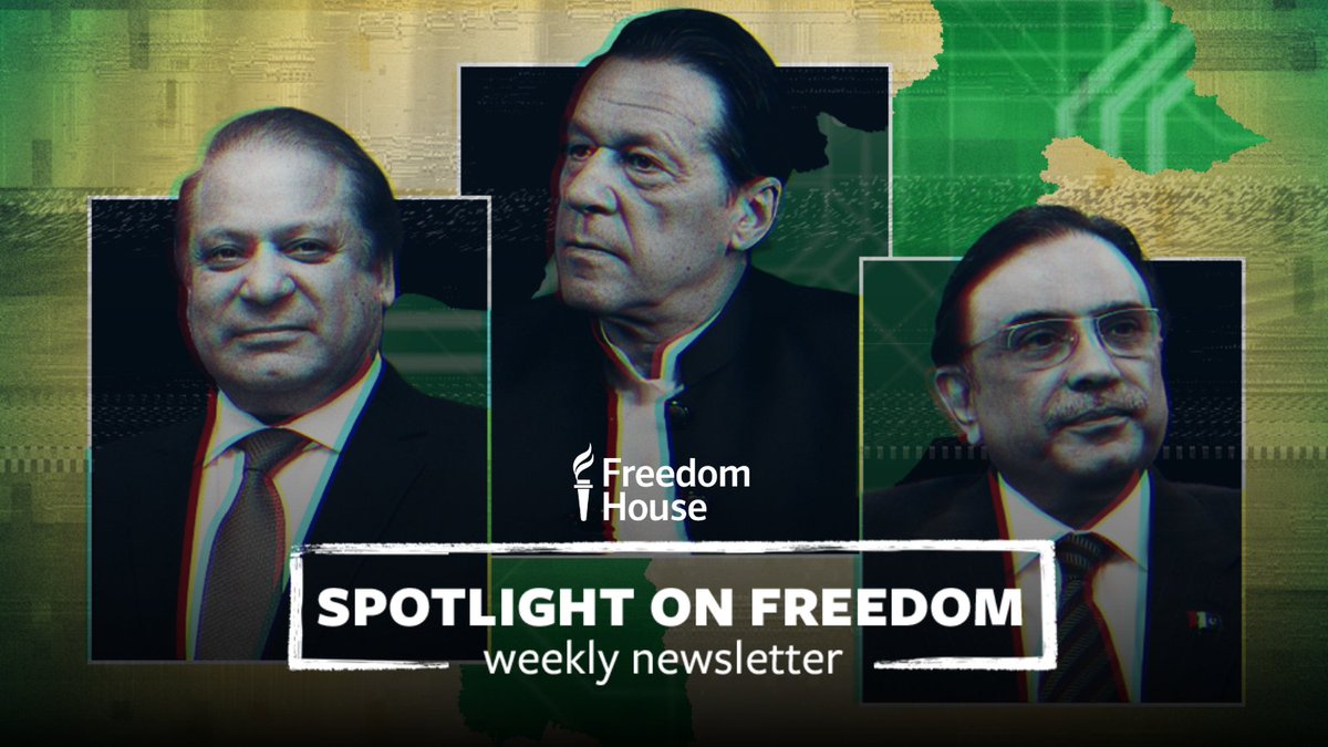 Today's Spotlight🔆on Freedom: 🇵🇰 Pakistan’s Voters Deliver Unexpected Rejection of Status Quo ⛓️ FH Joins Call for Access to Saudi Detainees 🖥️ Chinese Netizens Risk Everything to Defy China's Censorship More: bit.ly/FH0502 Subscribe: bit.ly/Subscribe_FHne…