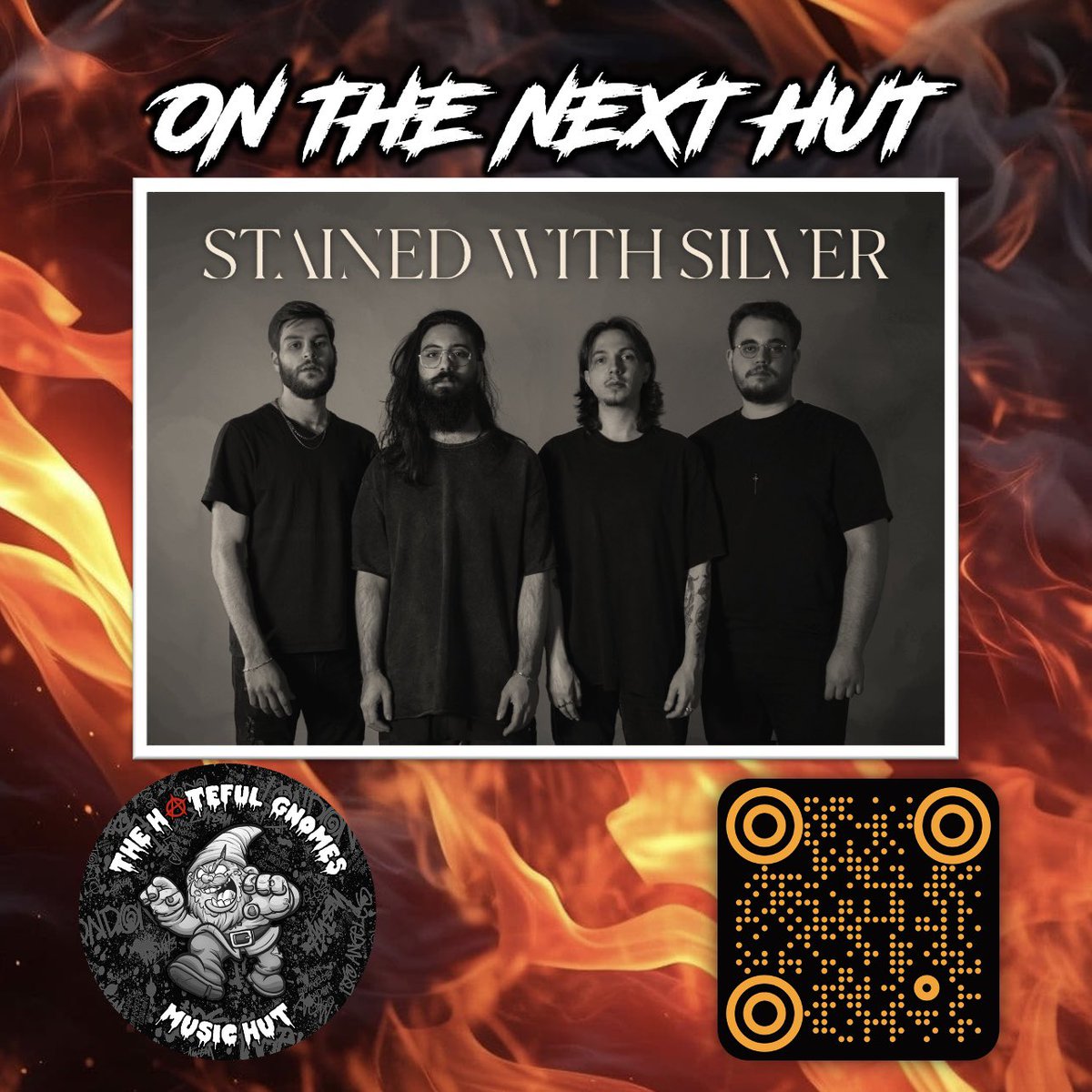 Next: #StainedWithSilver out of Israel 🇮🇱. Available Friday!

Check’em out:
open.spotify.com/artist/4VOVIah…

#hatefulgnome #stayheavy #hornsup🤘 #metalcore #blackmetal #deathcoreband #metalhead #heavymetal #thrashmetal #deathcore #deathmetal #metalmusic #metalband #heavymusic #podnation