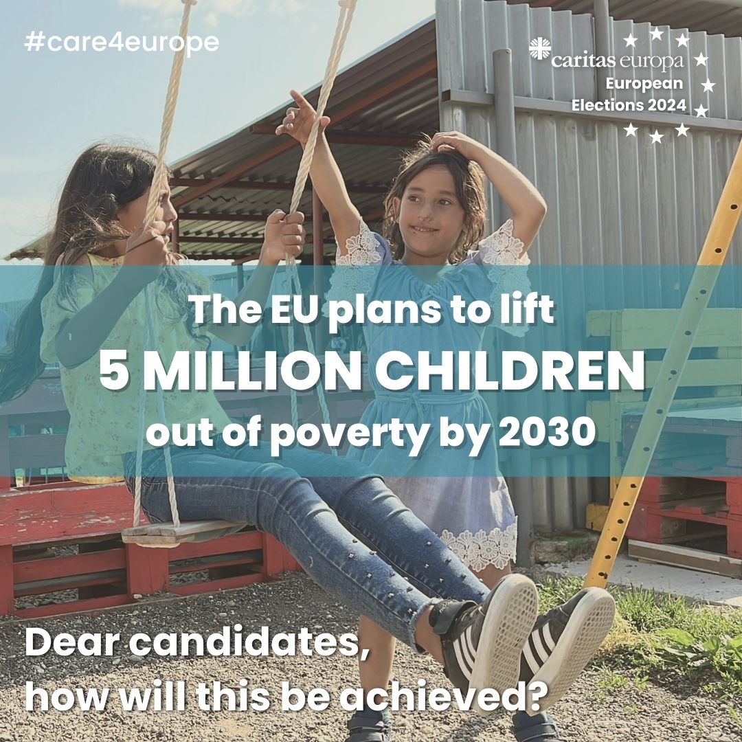 🌄The future of Europe lies in the hands of its children. At today's conference organised by @EU2024BE, with the EU Alliance for #InvestingInChildren, we called for more effective measures to #EndChildPoverty. How? Joint statement: caritas.eu/all-children-d… #ChildGuarantee