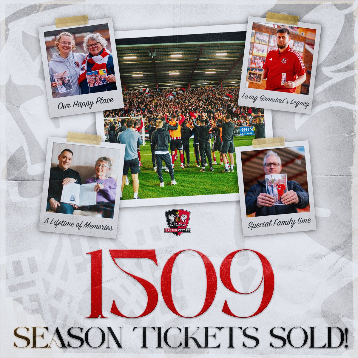 1️⃣5️⃣0️⃣0️⃣ 🆙 We've now sold 1509 early bird season tickets for the 2️⃣4️⃣/2️⃣5️⃣ @SkyBetLeagueOne season 👏 Be part of it ➡️ exetercityfc.co.uk/st2425 #ECFC #SemperFidelis