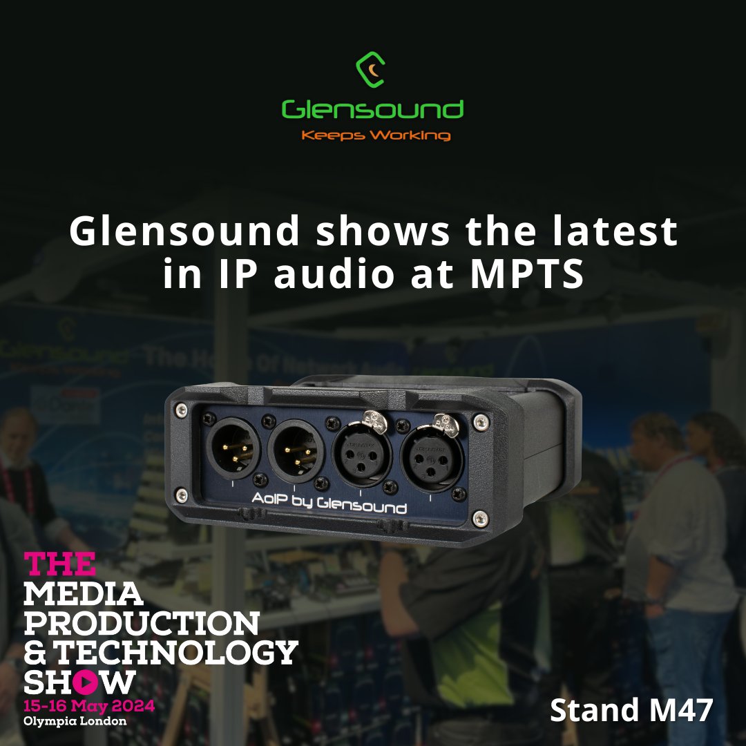 Come and see us at @mediaprodshow where we’ll be showcasing the latest additions to our extensive portfolio of networked #audio products. Read more on what we’re bringing to the show, including the #AoIP22M and the new #DARKDAWN 1616M here: bit.ly/3QsdVz8 #MPTS2024 #AoIP