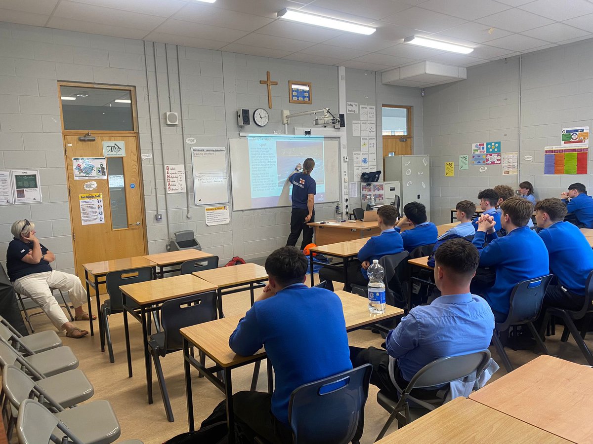 A huge thank you to Caroline and Finn from RNLI for delivering talks on water safety to TY’s this week. The workshop highlighted the importance of what one should do if they get in trouble in water or find someone in trouble. #LifeSaving#WaterSafety@RNLI