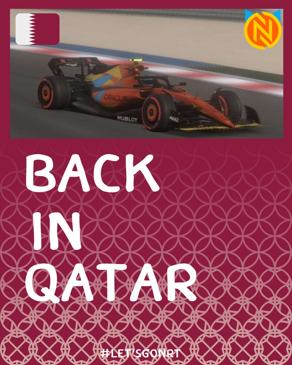 Round 4 this weekend inn Lusail!!!
#QatarGP #Formula1

• Albertyner graphic