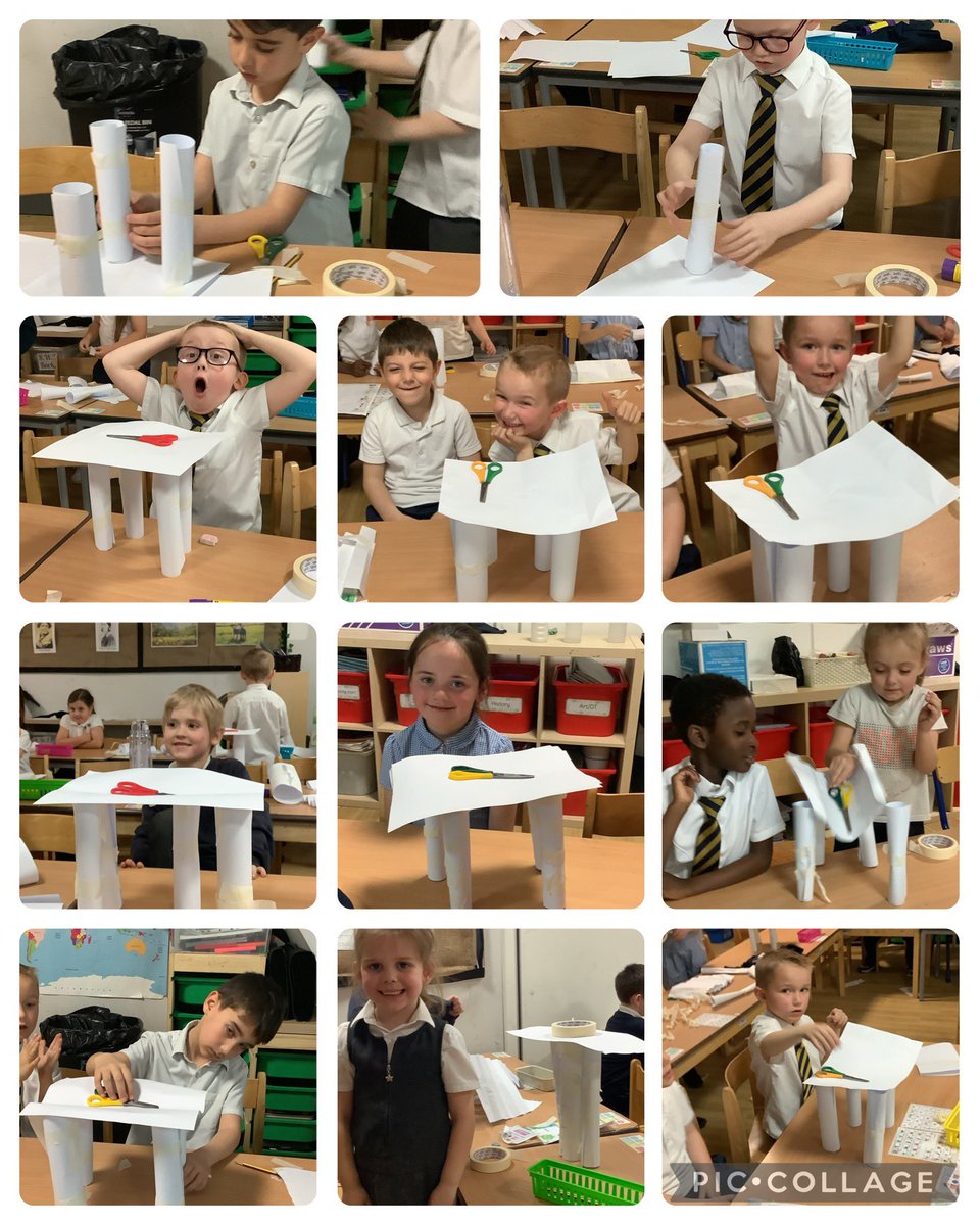 We experimented with paper to see if we could make it stronger enough to hold scissors! Of course we were successful✂️ <a href="/CroxtethC/">CroxtethCPS</a>