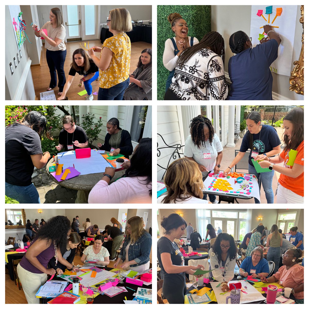 @WCPSSProfLearn team members turned a “group project” into a “team cooperative project” by: 1) assigning roles and 2) limiting resources in our @KaganOnline Cooperative Learning Day 5 workshop yesterday in Cary, NC.