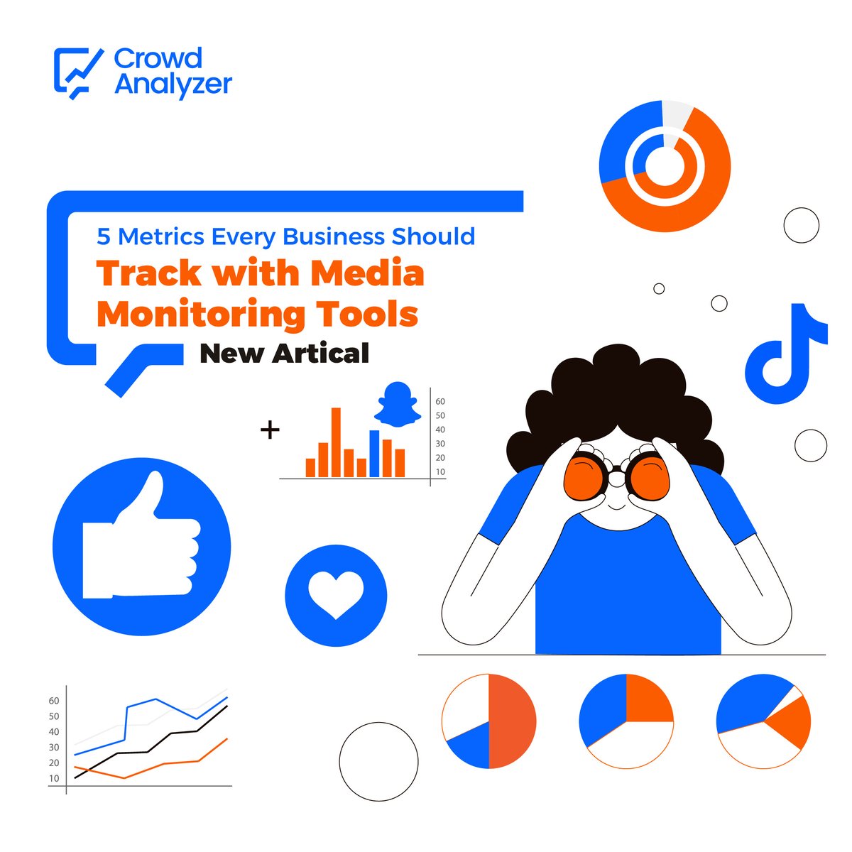 Crowd_Analyzer's tweet image. Imagine having a whole team dedicated to finding online mentions of your business. That&apos;s the power of media monitoring

Explore 5 Metrics Every Business Should Track with Media Monitoring: hubs.ly/Q02vSspj0

#mediamonitoring #brandawareness #crowdanalyzer #digitalmarketing