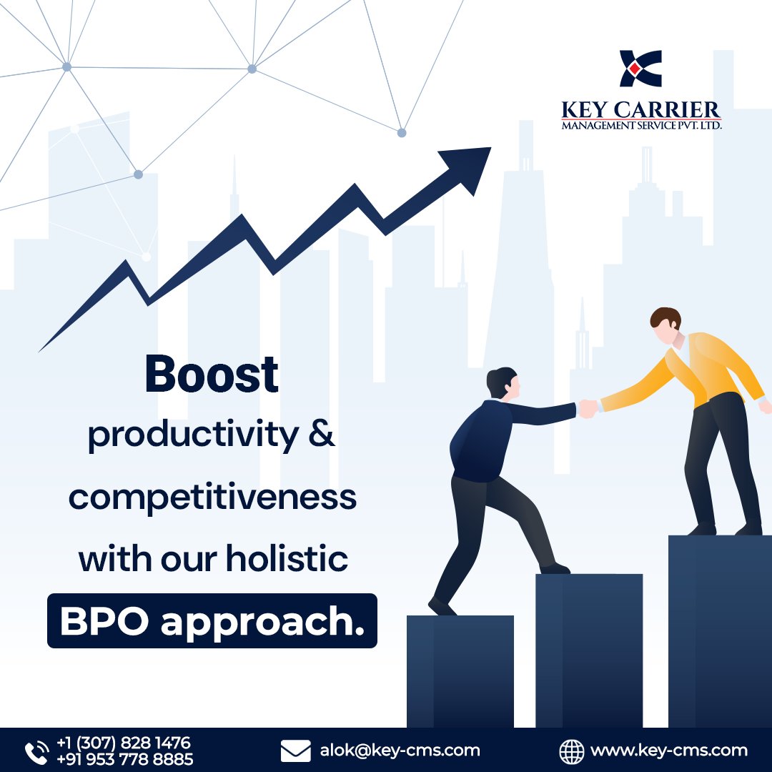 Transform with our BPO solutions! Stay competitive, focus on success. Let us optimize operations for you.

#BPO #BusinessProcessOutsourcing #BackOfficeSupport #keycms #CostSaving #BusinessGrowth #BPOServices #BPOCompany #BPOExpert #BPOIndia #OutsourcingServices #Outsourcing