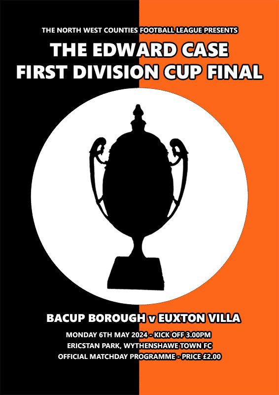 The Man from the League, Martin Fallon has again compiled this seasons NWCFL Cup Final programmes. These will be on sale firstly at the Edward Case Cup Final this Bank Holiday Monday for just two pounds! Well worth a read and highly sought after already.