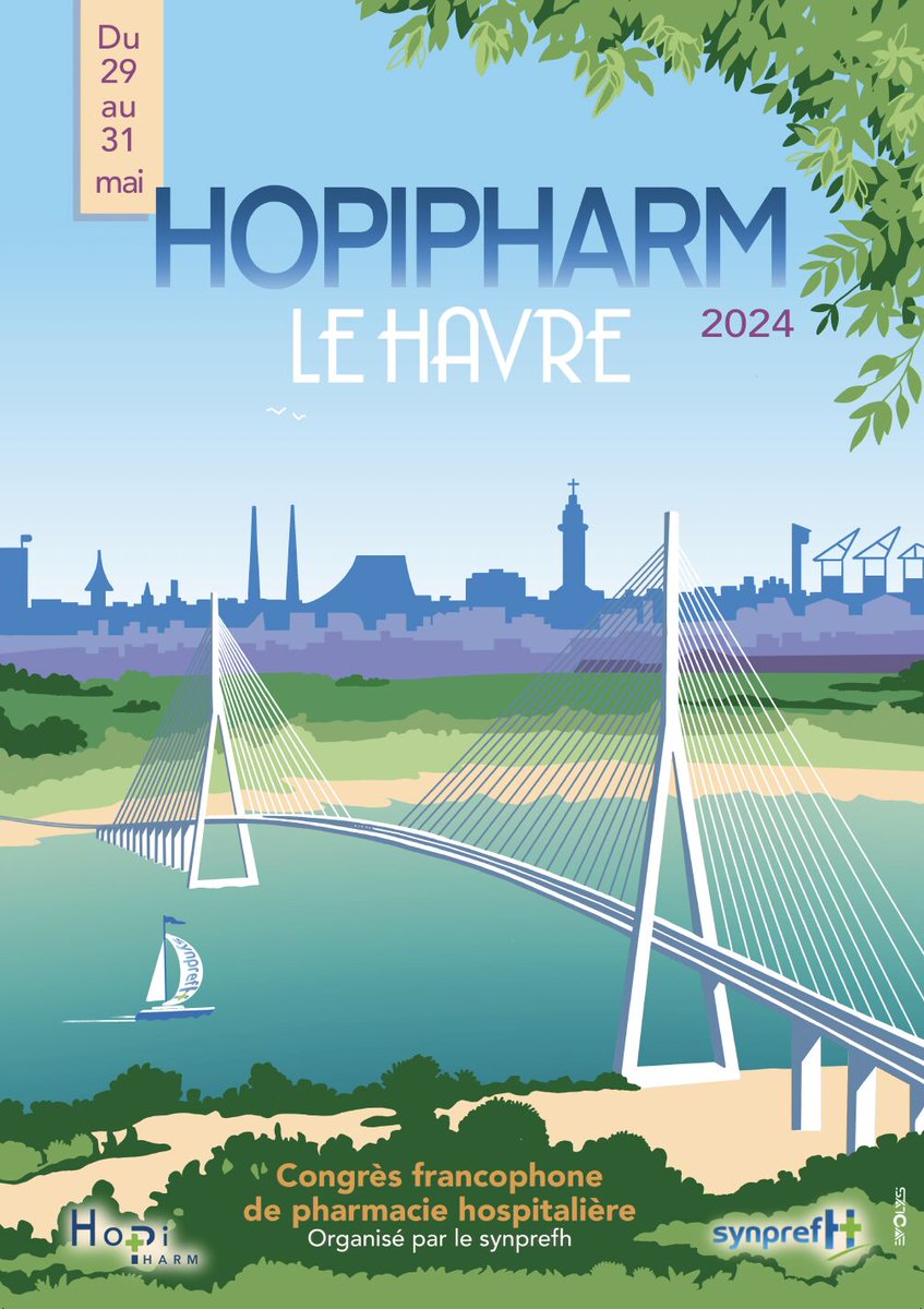 [#PharmIA - 📆 #Event]
Du 29 au 31 mai, PharmIA sera présent pour sa 3e année consécutive au Havre pour le salon #Hopipharm, le Congrès Francophone de la Pharmacie Hospitalière organisé par le <a href="/synprefh/">SYNPREFH</a>
👉hopipharm.fr
#pharmacien #iatrogénie #hopital #pharmacieclinique
