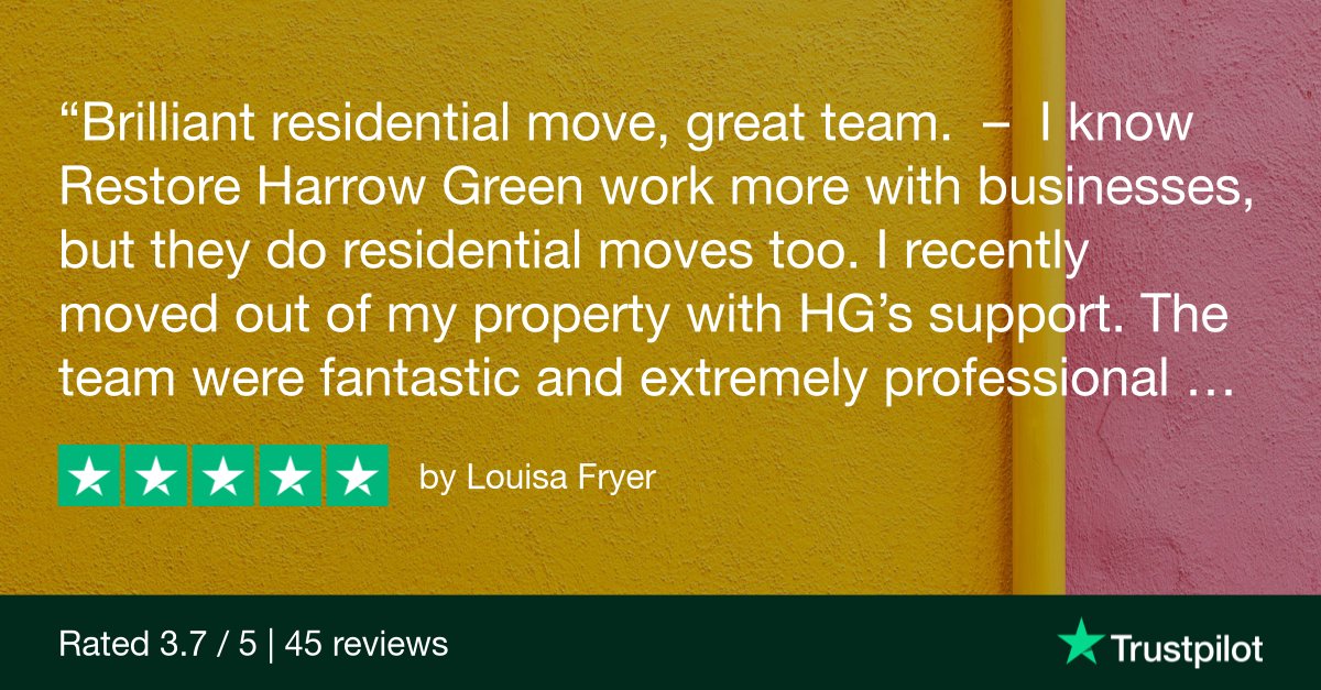 Lovely feedback from a residential move customer. Our teams love reading your kind words. Thank you for leaving us a review 😍 Find out more about the many services we offer lnkd.in/ek6yxE-X #relocations #buisnessmoves #specialistmoves #domesticmoves