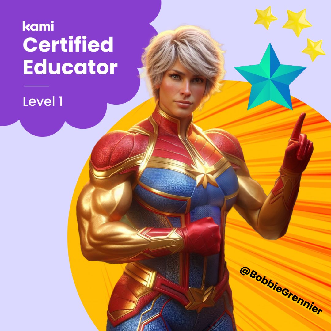 Are you an educational superhero? Take the @KamiApp certification courses challenge #eduguardians @EduGuardian5 @mrshowell24 kamiapp.com/certified/