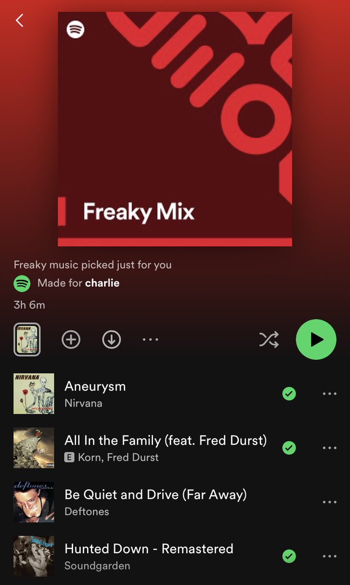 SHOW UR FREAKY MIX

it’s always aneurysm 😭😭