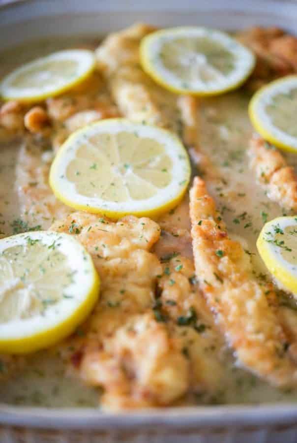 Chicken Francaise made with boneless chicken that's lightly floured and sauteéd in butter; then topped with a light, lemony sauce. 🍋RECIPE--> carriesexperimentalkitchen.com/chicken-franca… #recipes #chicken