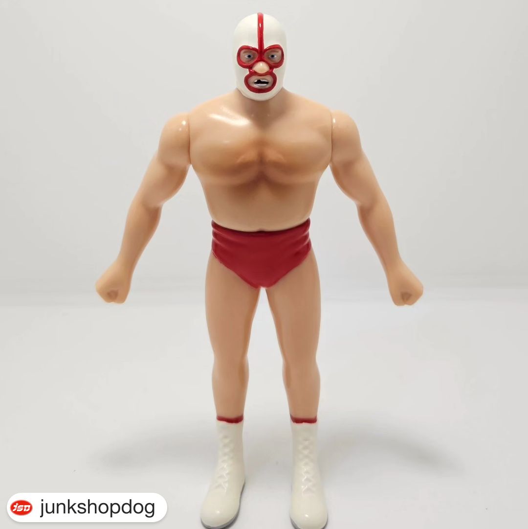 .@junkshopdog's Sofubi Pro Wrestling Series 3 The Destroyer coming later this summer! Figure has entered mass production and will also feature two variants! Previous Sofubi Pro Wrestling figure releases available on junkshopdog.com! #ScratchThatFigureItch