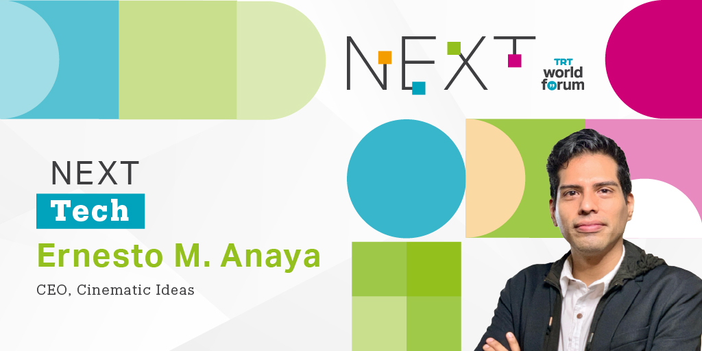 The upcoming session at #NEXTbyTRTWorldForum24, titled ‘’AI Frontiers: Defying Expectations, Redefining Limits’’ will feature Ernesto M. Anaya, CEO of Cinematic Ideas. 🚀 🗓️18 May, Istanbul ✍️Register now:bio.bit.ly/4b9uQya