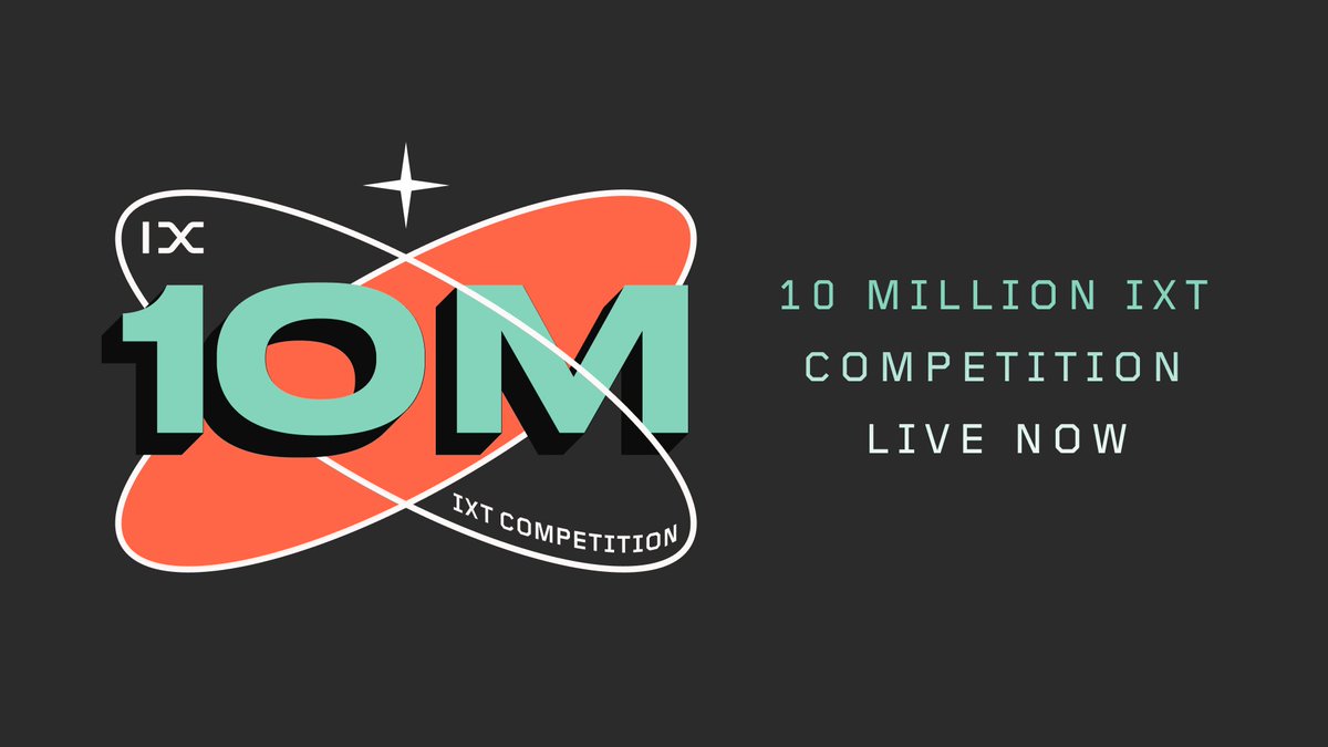 🚀 10 MILLION IX TOKEN COMPETITION IS LIVE!🚀 Double the prize pool from our last event! 🎉 The ultimate winner takes home $1,000,000 worth of $IXT! Start your quest today 👇 10m.planetix.com #PLANETIX #P2E #IXTokenChallenge #Web3Gaming #GameFi #NFTs
