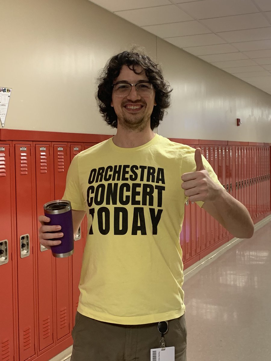 Yes there is! Join us tonight for our Spring Orchestra concert at 6 pm.