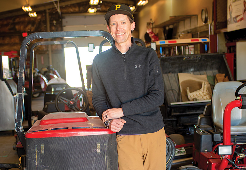 CommonGround Golf Course's Mitch Savage, CGCS, is an advocate for golf's success at the course and on the hill. Learn more: bit.ly/4a18RbJ @GCSAA