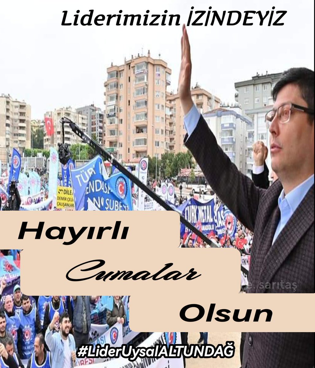 Birlik Beraberliğimiz Daim Olsun!...
#Türkmetal
#LiderUysalALTUNDAĞ
#TamYolİleri
#HepimizBiriz