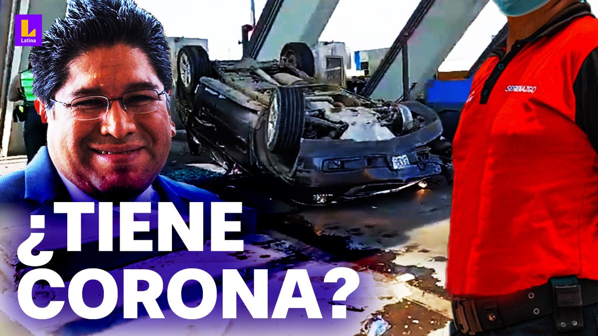 🚨'Sereno habría ayudado a escapar a alcalde de Puente Piedra': Dos detenidos tras choque contra peaje. #VIDEO ➡️ youtu.be/IkmoZoINft0 📲🖥️ Suscríbete a nuestro canal de YouTube. #LatinaNoticias