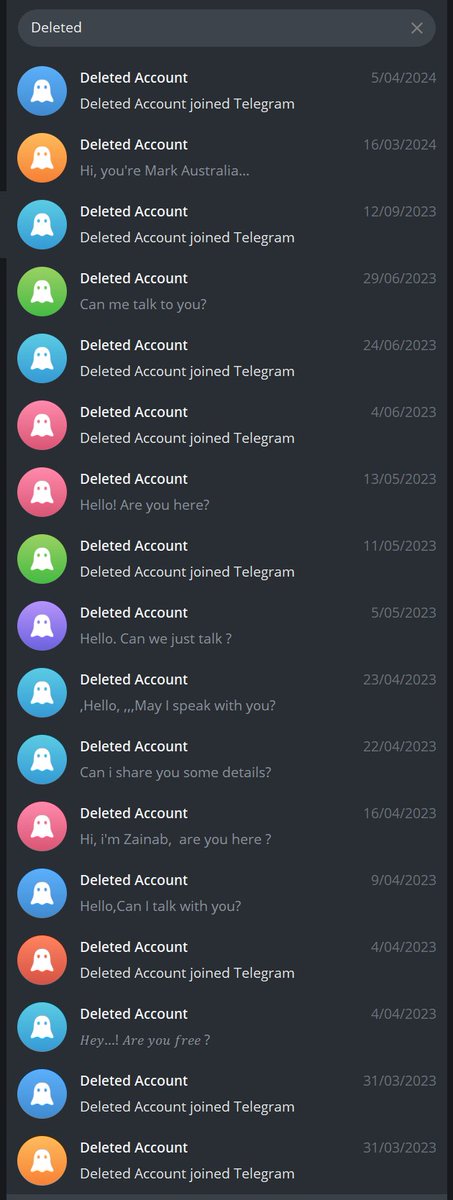 Hey @telegram .... is there a way i can manage chats more easily, for example delete all these spam chats, and also every chat that opens as soon as someone joins???