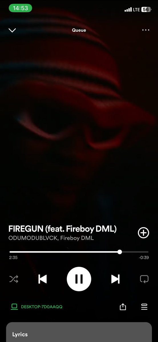 Fireboy sand his out on Firegun