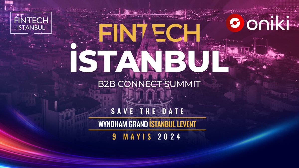 Fintech İstanbul’a çok az kaldı!

KOBİ’ler ve OBİ’leri FinTechlerle buluşturan 9 Mayıs’taki Fintech İstanbul etkinliğinde yer almak istiyorsanız kayıt linkine tıklayıp yerinizi ayırabilirsiniz! #işbirliği

Kayıt linki: fintechistanbulb2bconnectsummit.com/tr/