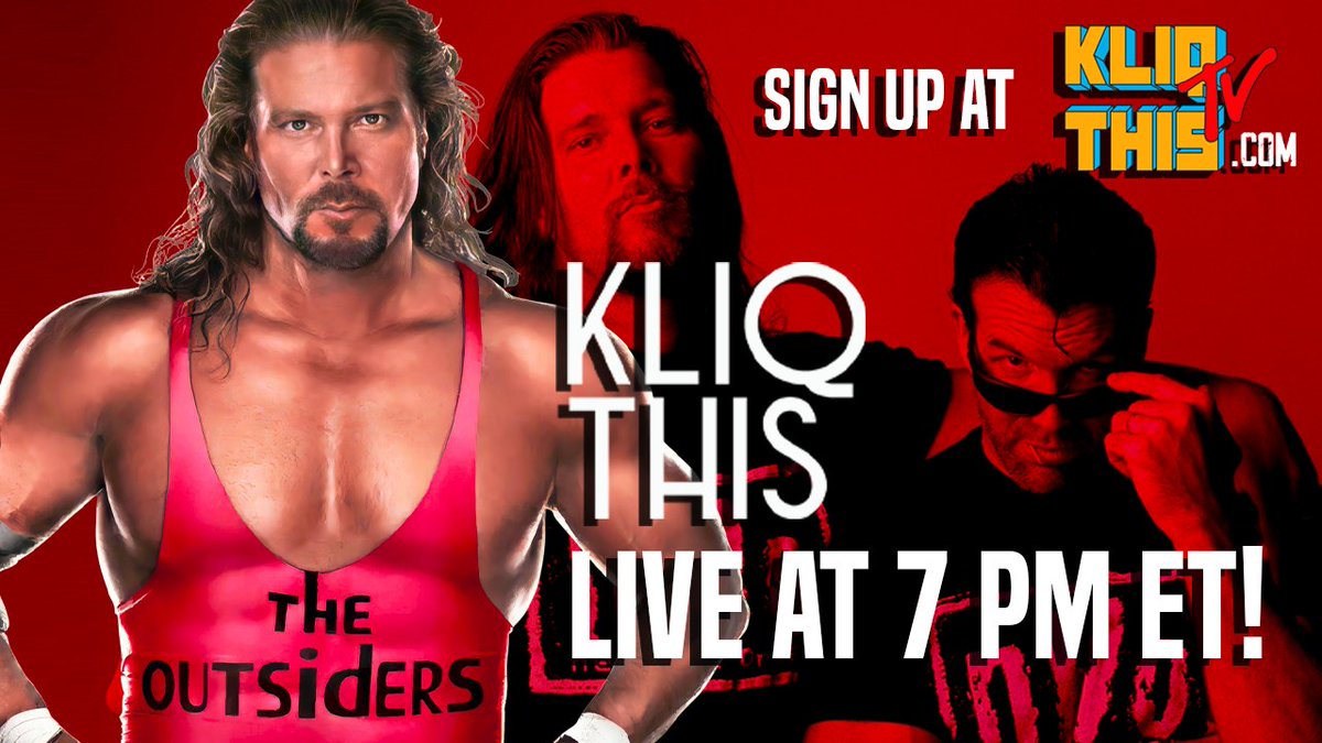 LIVE TONIGHT AT 7 PM ET 🔴 Join @RealKevinNash & @KayfabeSean for next week's recording! Ask Kev a questoin, join the notorious pre-show and interact with the #ElevenSoftClub gang! Sign up at KliqThisTV.com! 📺