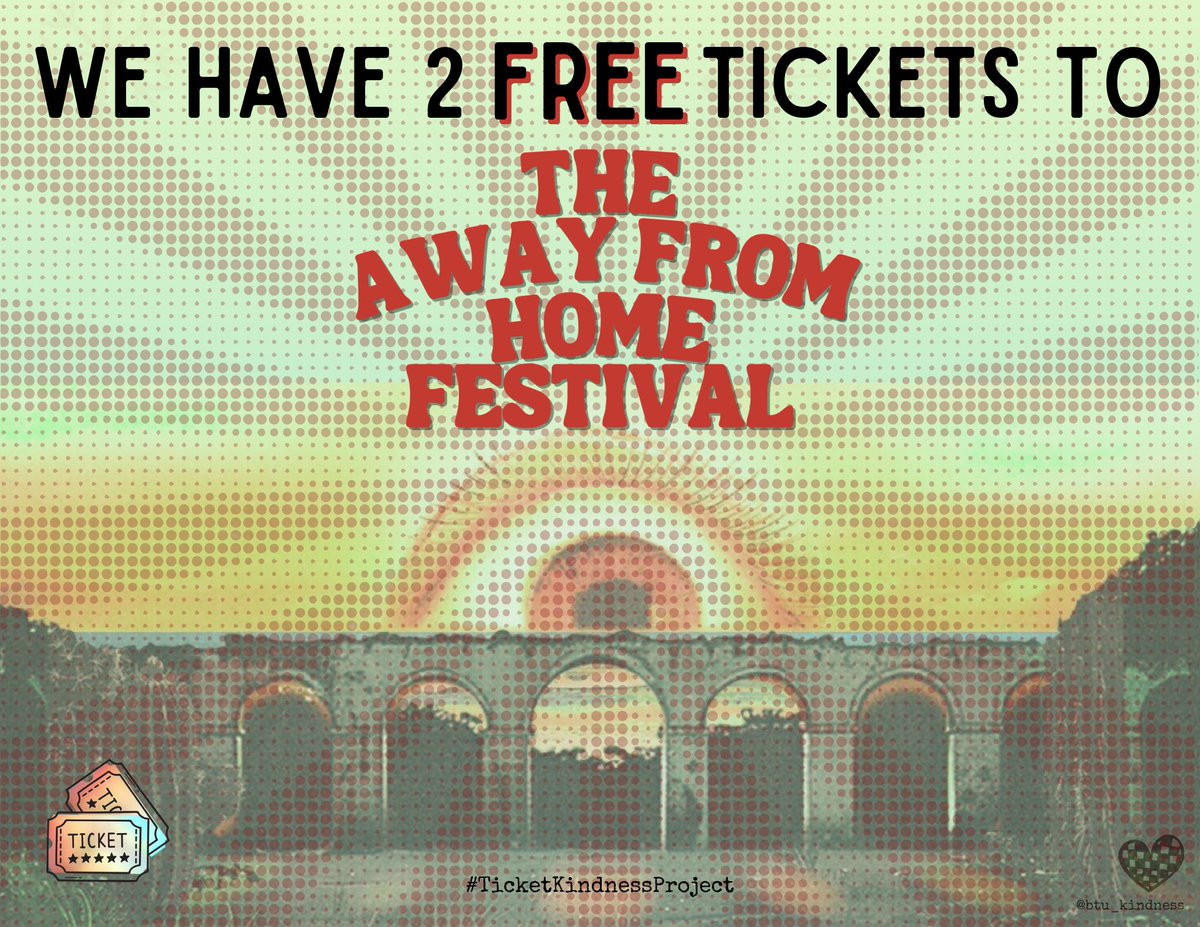 btu_kindness's tweet photo. 👁️Do you want to go to the Away From Home Festival this year? 👁️

Thanks to a generous fan, the #TicketKindnessProject has 2 FREE tickets to the #AFHF on June 8th! We want to help make sure they go to another fan who might not be able to get tickets themselves. 

If you’d like these tickets, click the link below to let us know!

https://t.co/wiVrZA1XCv

And thank you to everyone who helped share our last post. The tickets to see Louis in Puerto Rico have been matched with a fan! 🥳

#ThisFandomIsKind 
#AFHF2024