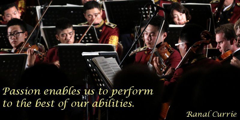 Passion enables us to perform to the best of our abilities. #quote #quotesmith55 #Performance #Passion #ThursdayThoughts