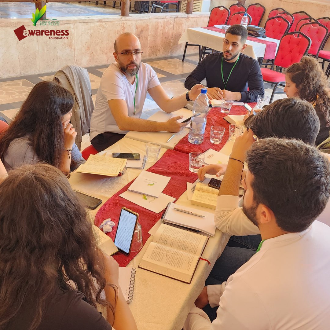 Fr. Dr. Nadim Nassar (@nadim_nassar) on Twitter photo One of the most important parts of the Ambassadors foe Peace Program is #Syria is the distribution of participants into Bible study groups. I was delighted to lead the bible study during the Program. 
<a href="/Awareness_Found/">Awareness Foundation</a> <a href="/FollowEmbrace/">Embrace the Middle East</a> <a href="/ChurchesEngland/">CTE</a> <a href="/OikoumeneYouth/">WCC Youth</a> One of the most important parts of the Ambassadors foe Peace Program is #Syria is the distribution of participants into Bible study groups. I was delighted to lead the bible study during the Program. 
<a href="/Awareness_Found/">Awareness Foundation</a> <a href="/FollowEmbrace/">Embrace the Middle East</a> <a href="/ChurchesEngland/">CTE</a> <a href="/OikoumeneYouth/">WCC Youth</a>