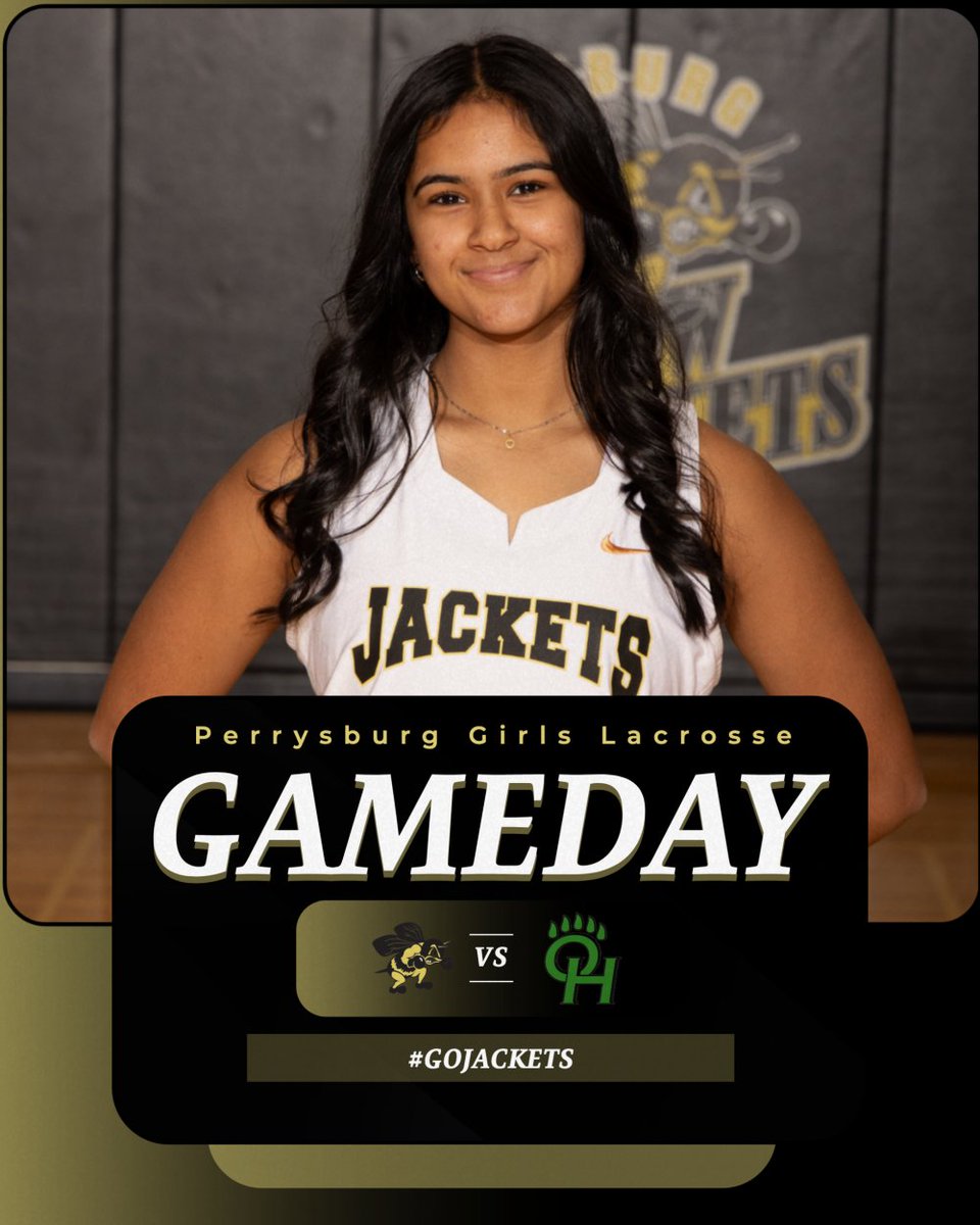It's Yellow Jacket GameDay! Varsity girls lacrosse plays at Ottawa Hills tonight at 6pm! #GoJackets