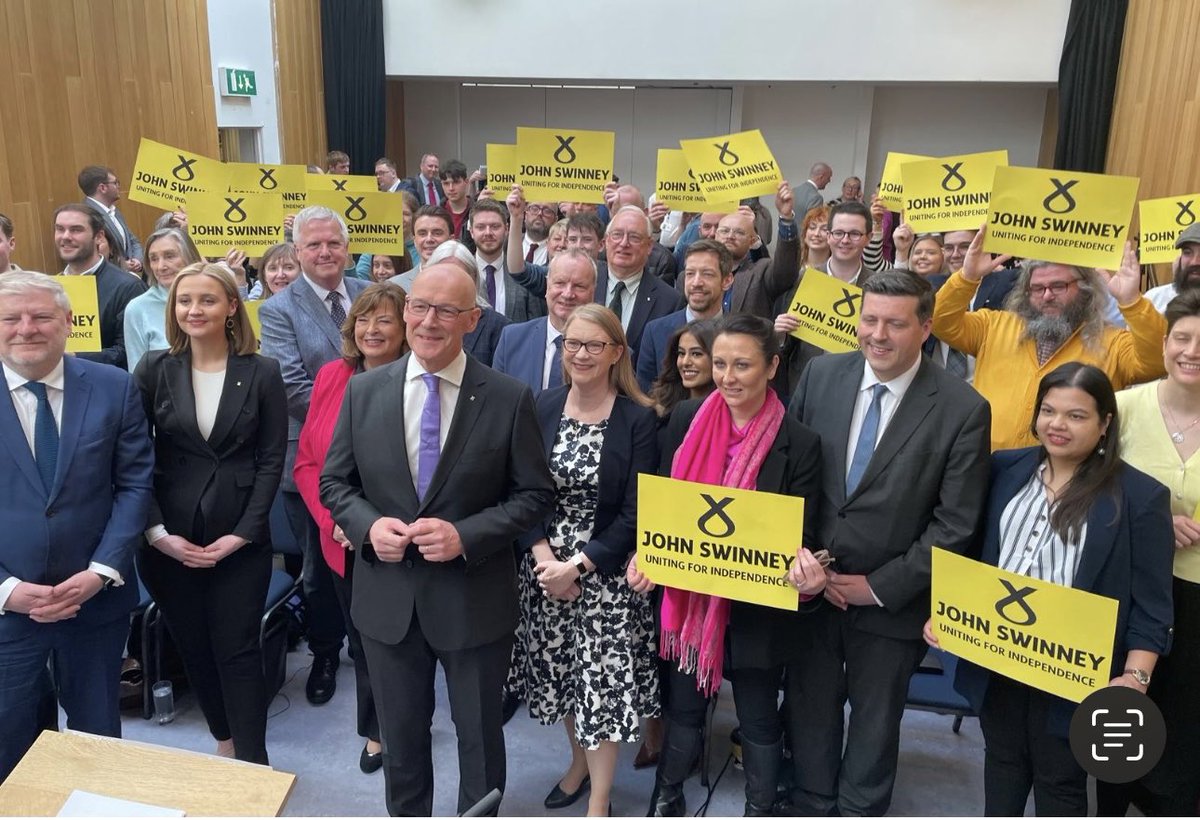 So pleased that we are now back on track and ready to take our party, movement and country forward. This will be the beginning of a new energised and successful era for the SNP. Can't wait.