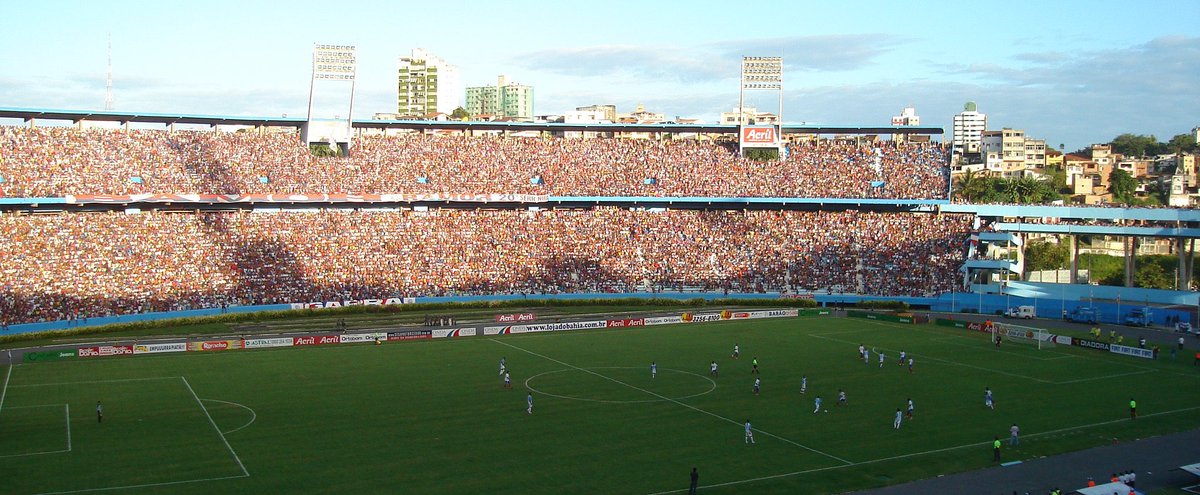 59.797 tricolores estiveram presentes na Fonte Nova no dia 14 de outubro de 2007 para acompanharem o triunfo do Bahia por 1x0 sobre o Crac na 1ª rodada do quadrangular da Série C. Nostálgico!