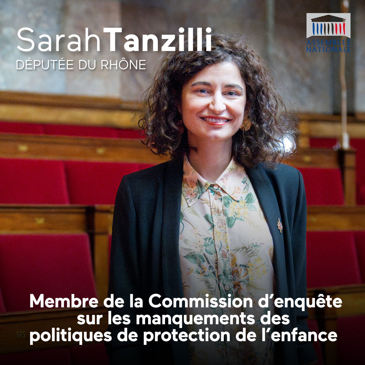 Très honorée d'avoir été désignée membre de la Commission d'enquête sur les manquements des politiques de protection de l'enfance. Protéger les enfants les plus fragiles, ceux dont personne ne se soucie, est un enjeu de dignité et une nécessité pour l'avenir de notre pays.