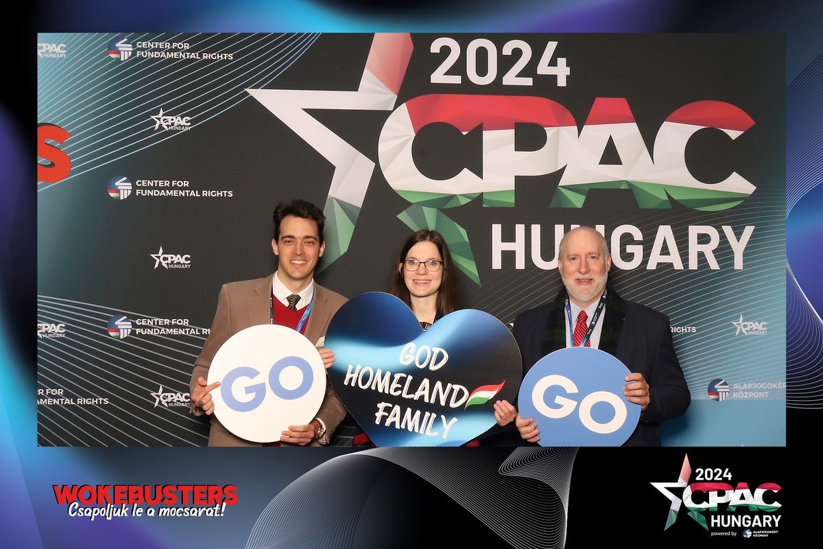 The CitizenGO team participated in the Budapest CPAC conference, which takes up the fight against woke ideology! #CPACHungary #WokeZero