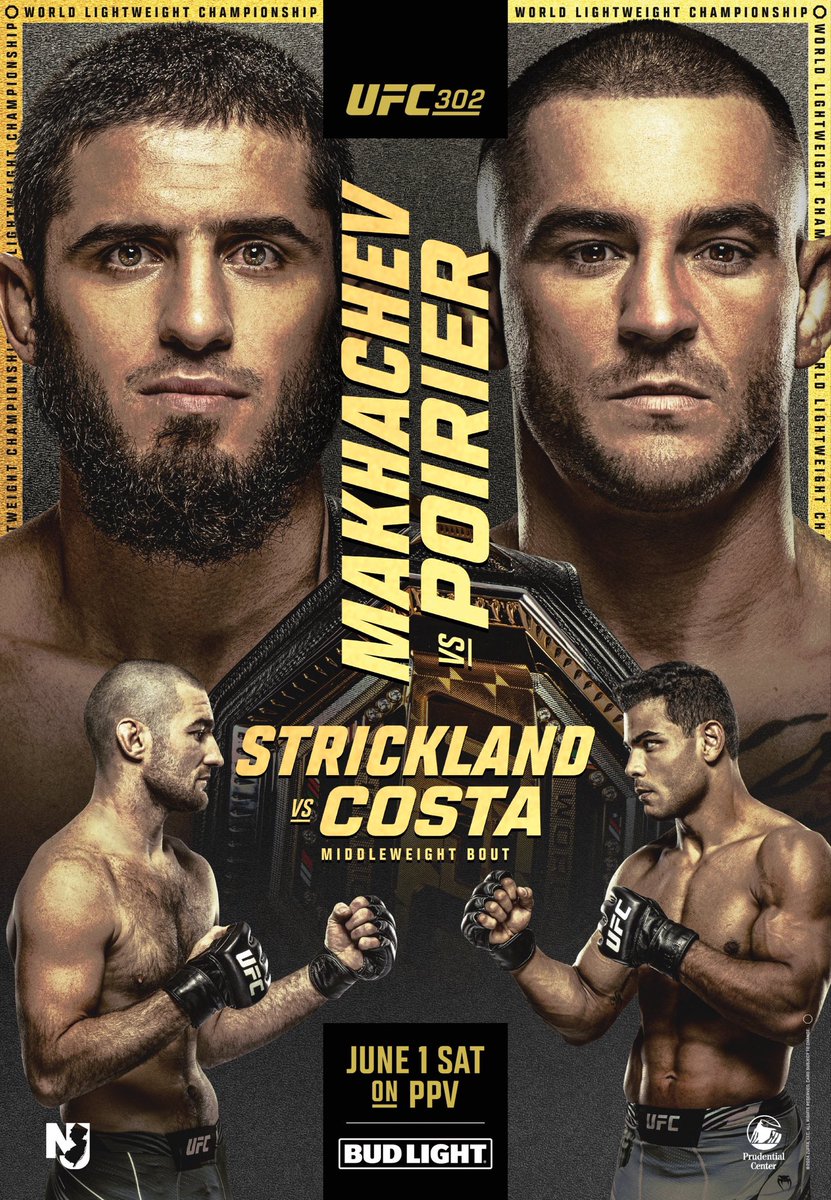 #UFC302 公式ポスター！ #UFC