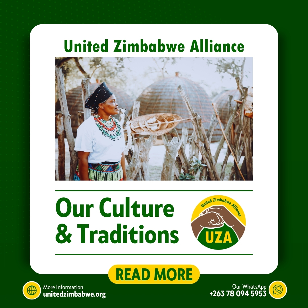 #UZA seeks to promote national unity while preserving Zimbabwean heterogeneity. To achieve this, UZA believes citizens should be exposed to our different cultures & traditions via a vibrant learning experience. Join us this May as we explore the role of culture in nation building