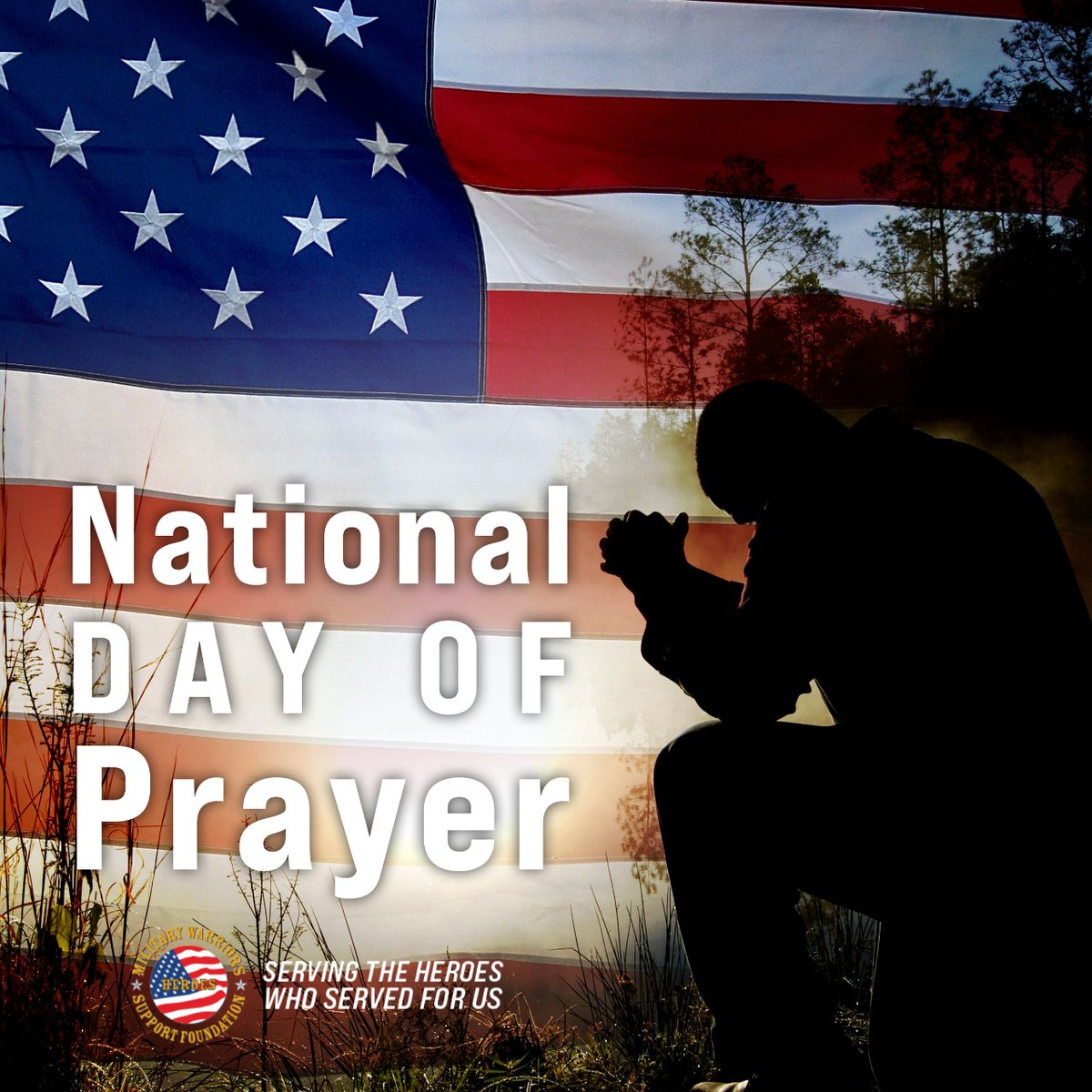 Join us on this National Day of Prayer as we pray not only for our communities and nation but also for those who serve our country with courage and dedication. Together, may our prayers bring comfort, strength, and blessings to all. #NationalDayOfPrayer 🙏