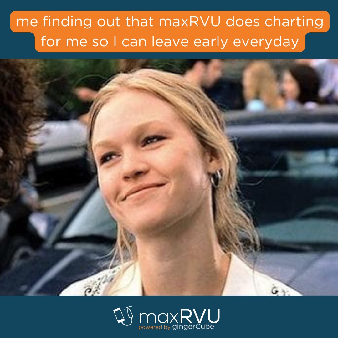 Our Virtual Scribes finish post-visit notes, follow-up tasks, offline documentation and complete charts in a timely manner. 🩺

#maxRVU #gingerCube #nursememes #nursememe #nursesofinstagram #newgradnurse #nursinggraduate #nursingschool #epic #nursing #documentation #charting #icu