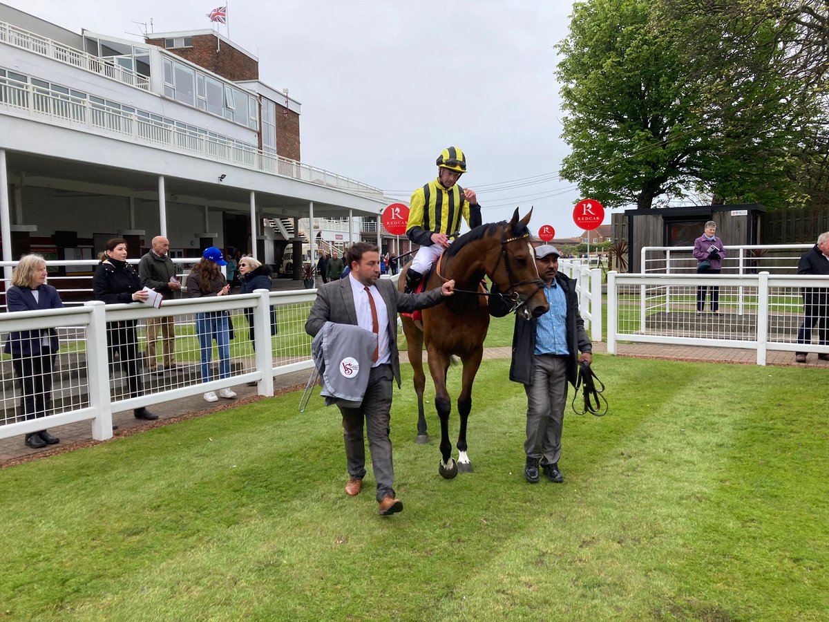 'She'll get better as the season goes on' says jockey @Mitchelljack77 as Not Real, easily justifies 1-5 favouritism in the Start Racing TV Free Trial Now Fillies' Novice Stakes for Newmarket trainer @varianstable