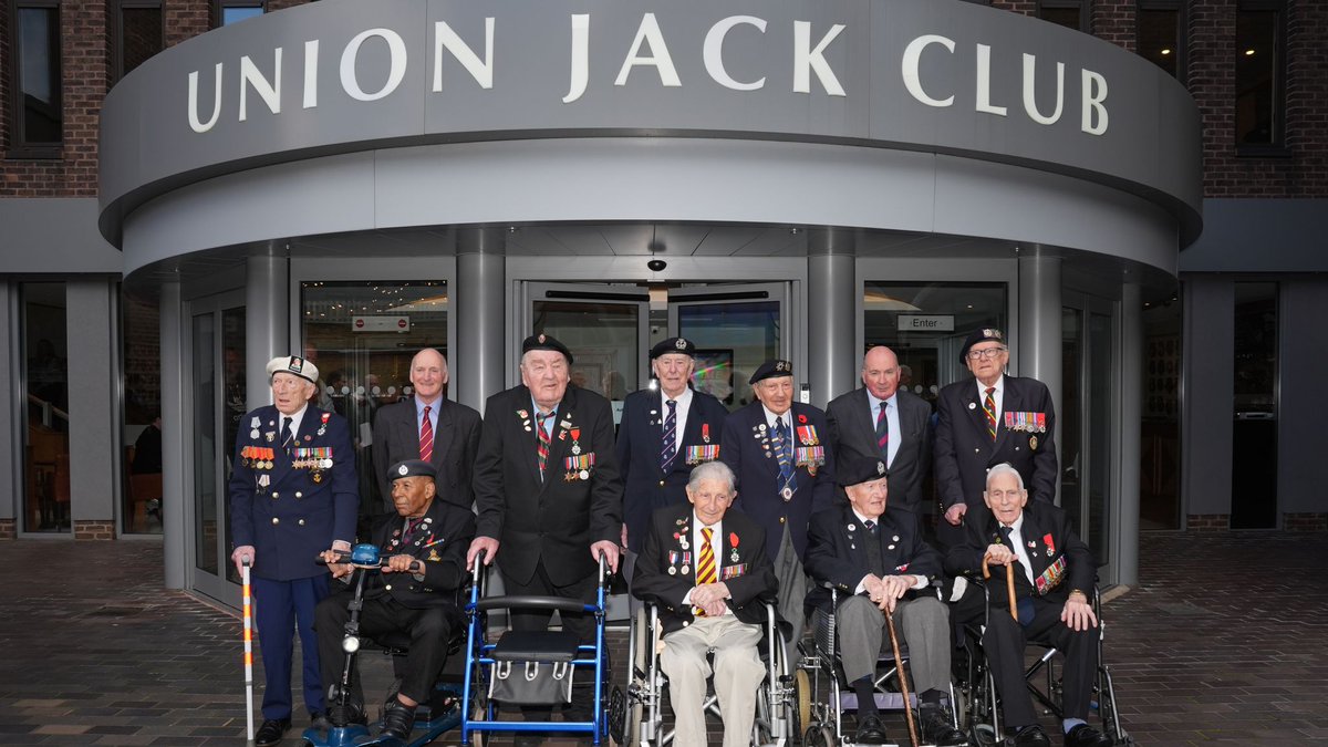 Remarkable WW2 veterans, aged 98-103, gathered at Union Jack Club ahead of 80th D-Day anniversary. Their incredible stories ensure their legacy lives on!'