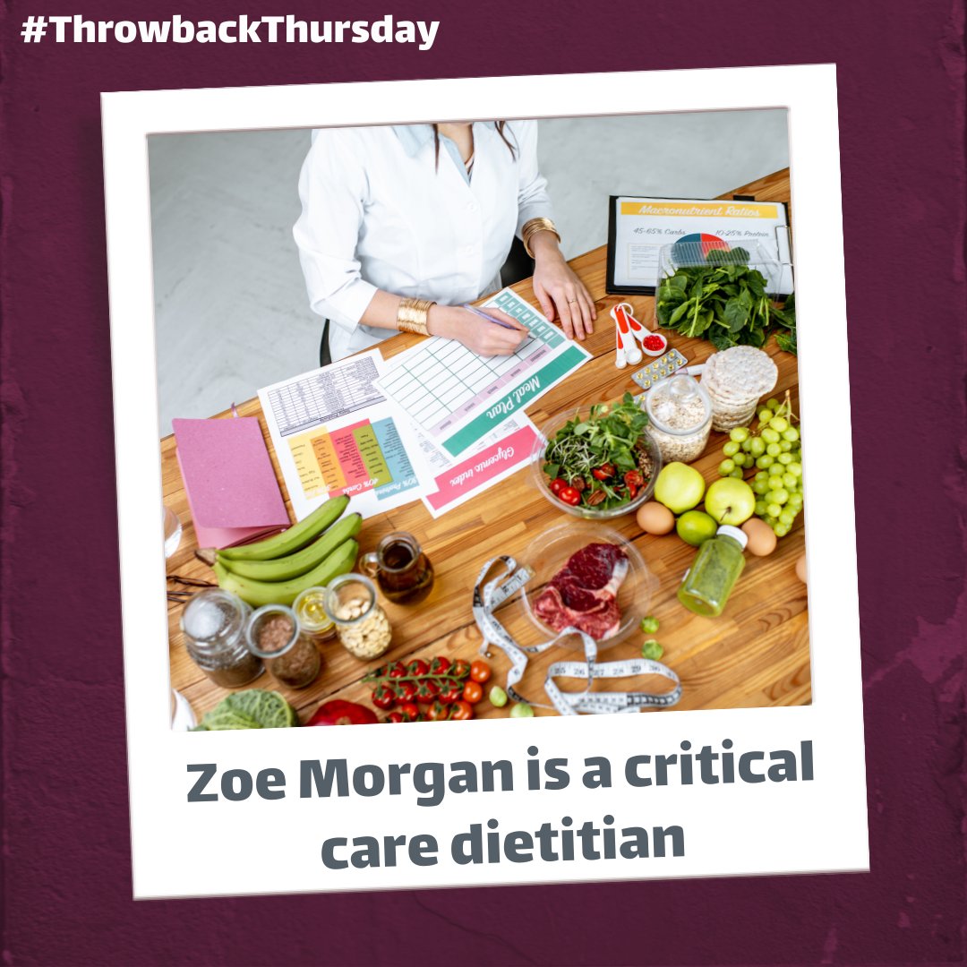 📚 Zoe Morgan is a critical care dietician Check out today’s #ThrowbackThursday article from our archive: bmj.com/content/375/bm… #MedStudent #MedTwitter