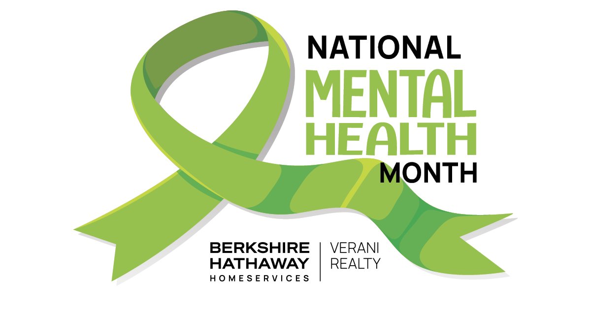 Let's Celebrate Mental Health Awareness Month!
#BHHS
#BHHSRealEstate
#BHHSVeraniRealty
#NHRealtor
#NHRealEstate
#ForeverAgent
#TeamYJ