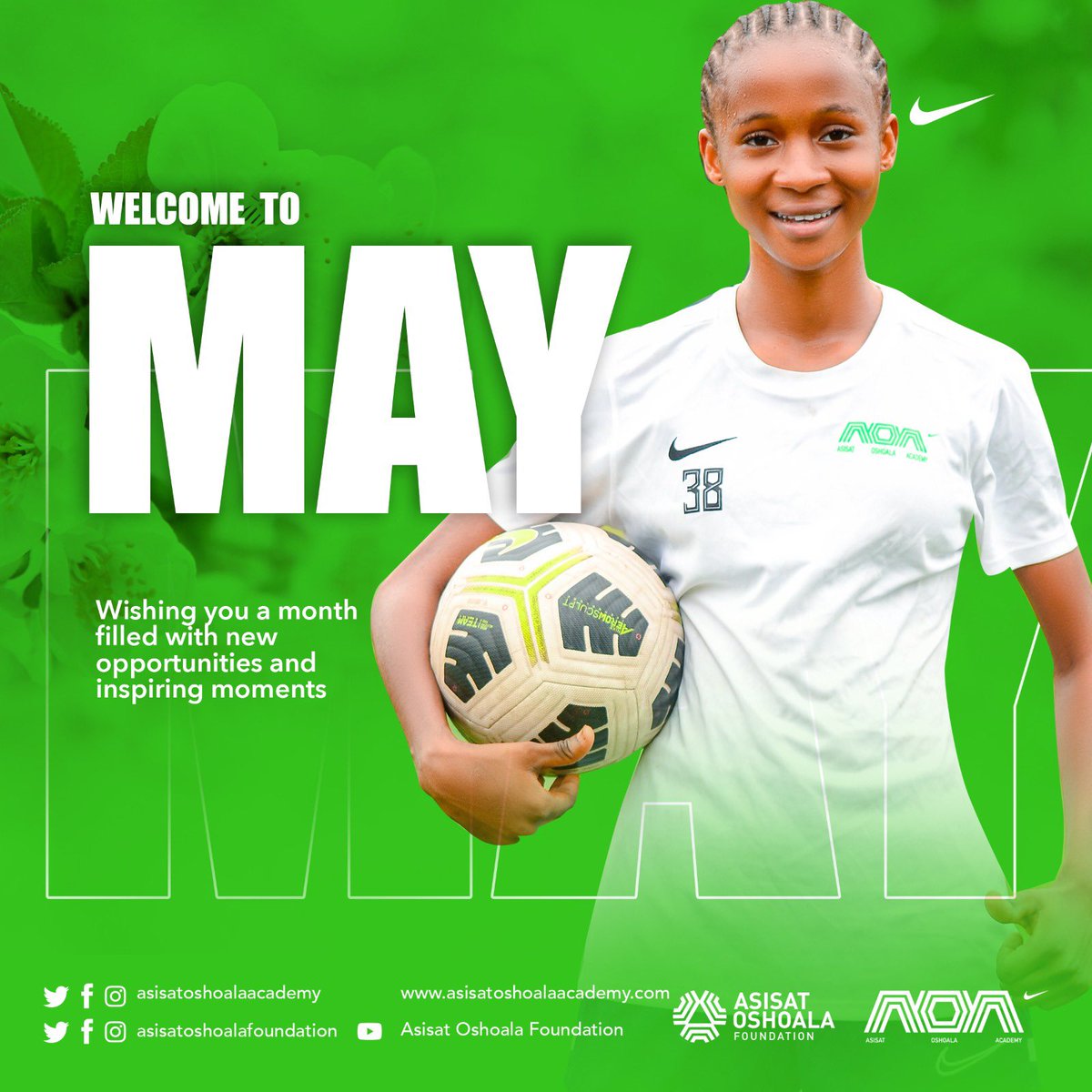 𝐇𝐞𝐥𝐥𝐨 𝐌𝐚𝐲! Wishing you all a happy new month ⚽️ #HappyNewMonth #May