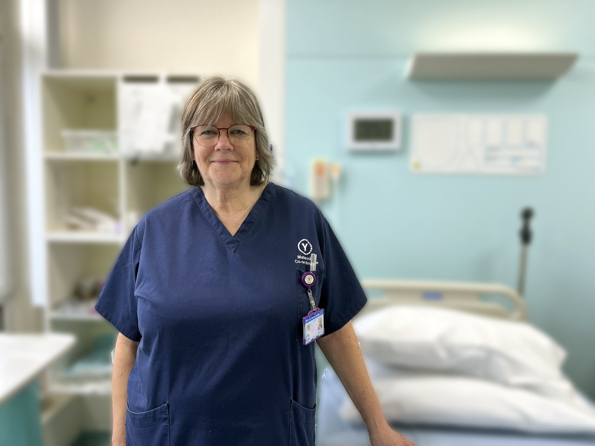 Join us in congratulating midwife Judy Atkin as she celebrates 40 years at Yeovil Hospital!🎉 From delivering babies in the rural corners of Somerset, to building fantastic relationships with the families she cares for, her dedication is admirable. Thank you, Judy 👶💙
