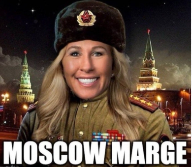 The citizenship of Trump, his kids, every Fox News host, Marjorie Taylor Greene & #MAGACultMorons praising Putin should be revoked. They should be deported to Russia where they can live under a dictator like they want to do so badly here. #ProudBlue #TrumpIsNotFitToBePresident