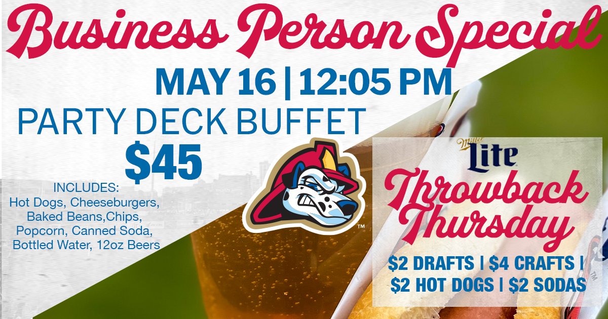 Never know what to do for lunch, but wanna get out of the office?! Spend it with us at the ballpark and cheer on your Chiefs!! 🎟️: bit.ly/3UJiOX4 - - - #peoriachiefs