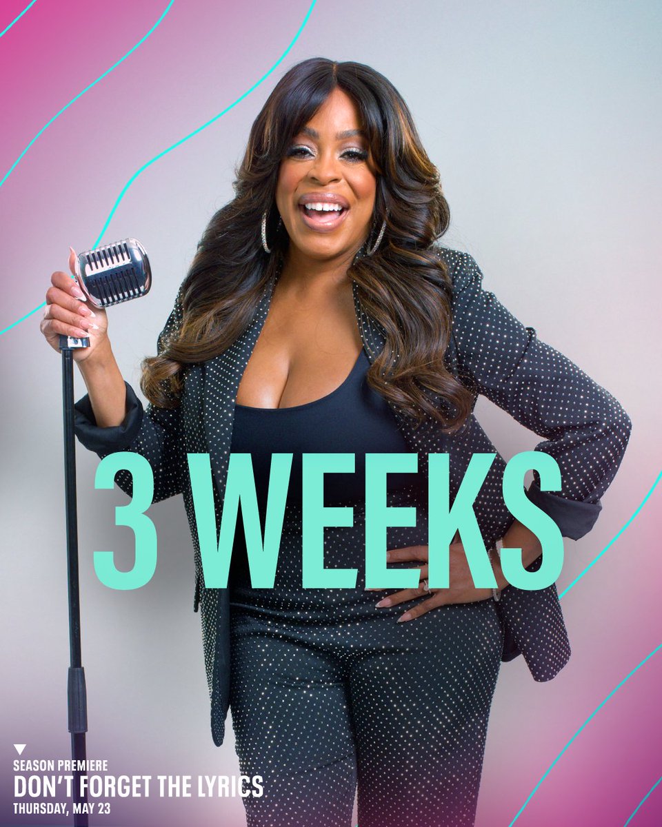 The talented, funny, and incomparable @NiecyNash is returning in three weeks to host another epic season of #DontForgetTheLyrics! 🎉 

See you on May 23 on @FOXTV and stream previous seasons now on @hulu.