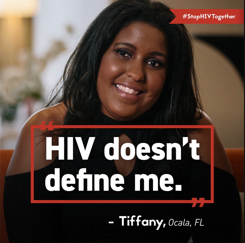 Tiffany is more than her #HIV status. When we support people with HIV, we make it easier for them to live fuller lives.

Take steps to support those you love: cdc.gov/StopHIVStigma

#StopHIVTogether